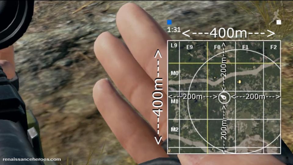 ทริคอ่านทิศทางวง PUBG เพื่อวางแผนการเดินเกมล่วงหน้า