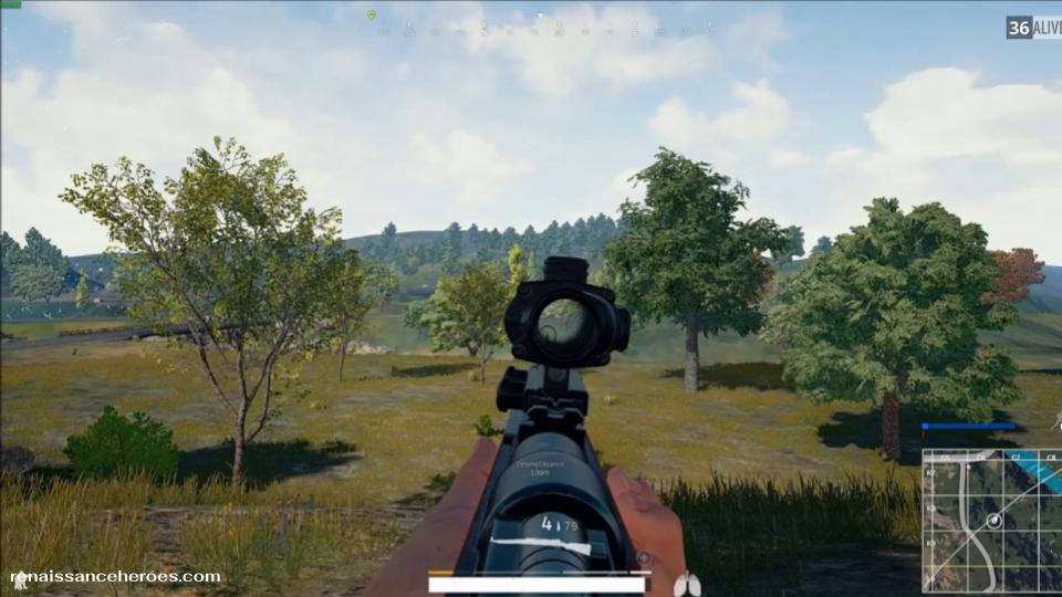 ผลของค่า Ping และ FPS ต่อการยิงและการดวล ในเกม PUBG