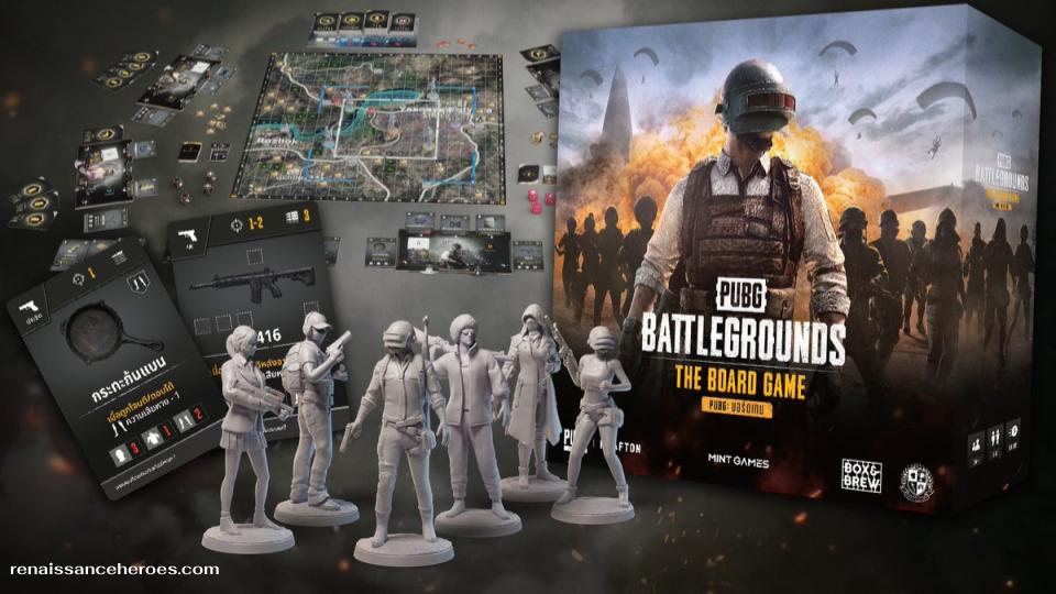 PUBG บอร์ดเกมมาไทยแล้ว สัมผัสความมันส์ในรูปแบบกระดาน