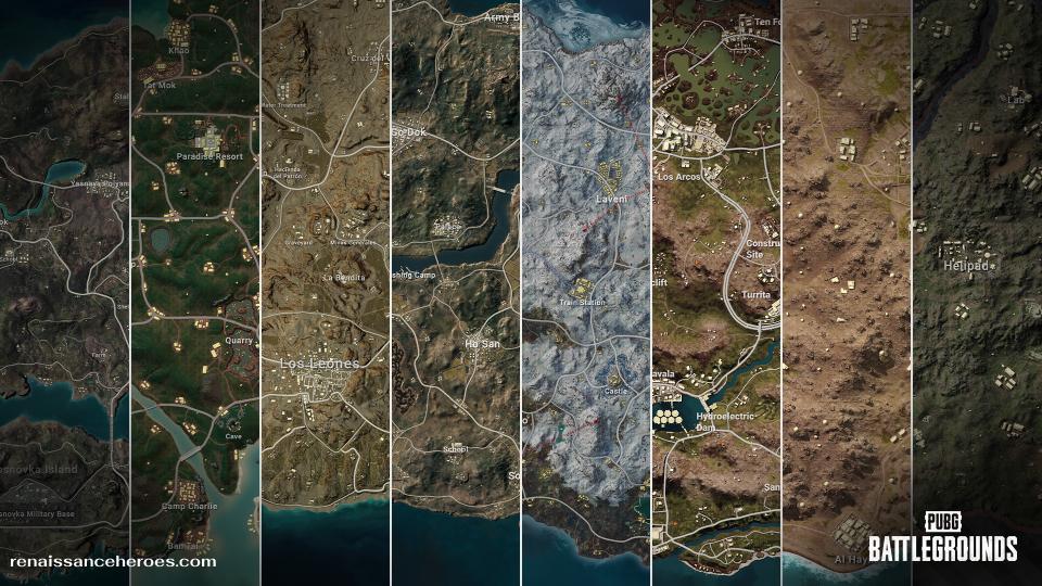 PUBG อัปเดตแผนที่ใหม่ สัปดาห์นี้มีแผนที่อะไรให้เล่นบ้าง?