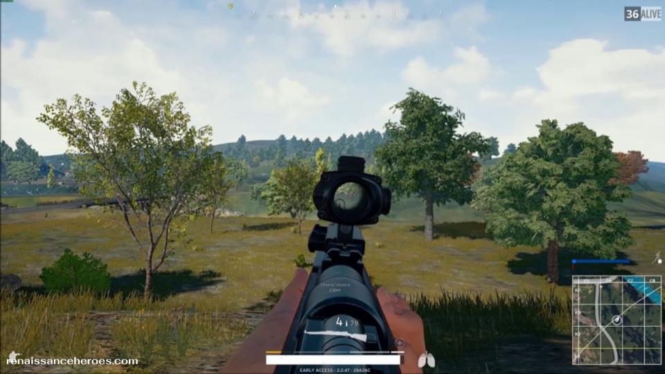 ทริคยิงสไนเปอร์ วิธีเผื่อระยะตกของกระสุนสำหรับมือใหม่ PUBG