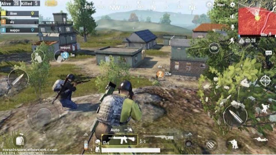 วิธีเล่น PUBG ทีม 4 คน การแบ่งหน้าที่ของแต่ละตำแหน่ง